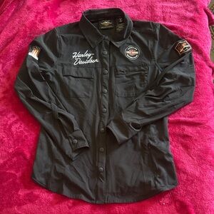 Harley-Davidson Black Long Sleeve Shirt